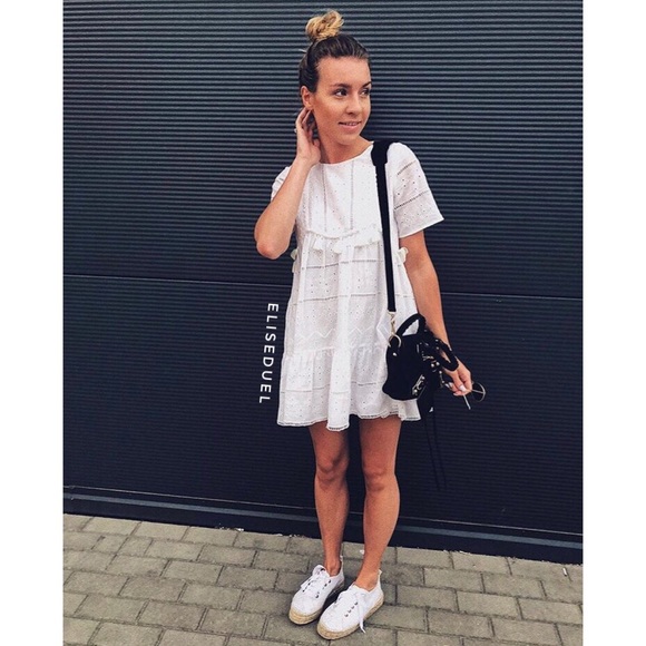 Price Firm. Last One. Boho Mini Dress, NWT - Picture 3 of 8